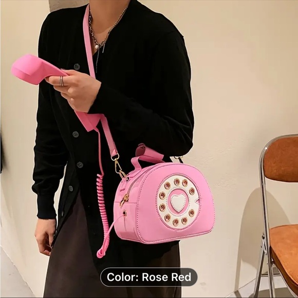 NWT | Rose Pink Phone Purse - Picture 2 of 4